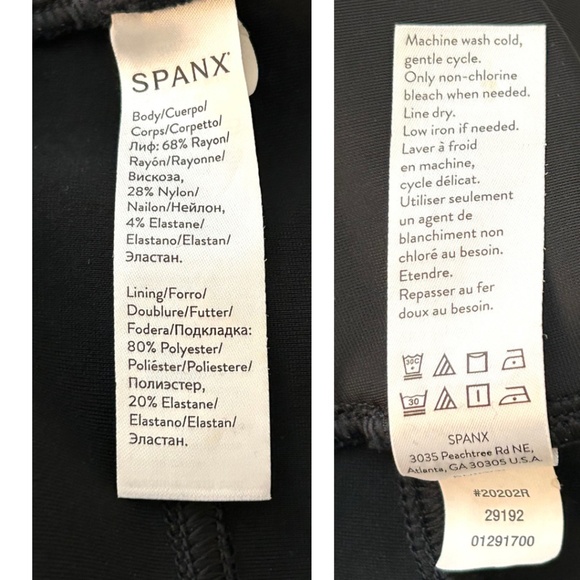 SPANX The Perfect Black Pant, Ankle 4-Pocket Ponte Legging  Size Medium - Picture 8 of 12
